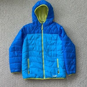LLBean Puff & Stuff jacket Girl’s size L (14-16) - Excellent condition ⭐️